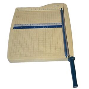 Quartet 9312 Manual Guillotine Paper Cutter Trimmer 12 in Cut, 10 Sheet SHARP